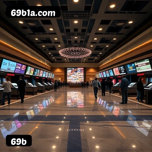 Loterias no lobby — imagem de referência